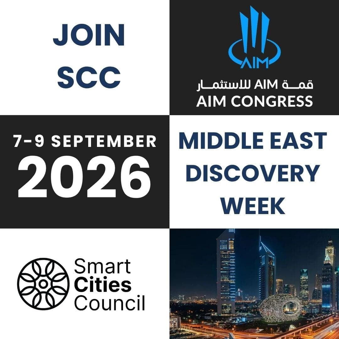 Smart Cities Council Returns to Dubai for AIM Congress 2026 with Middle East Discovery Week